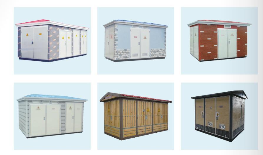 Yb-12/04 Outdoor Prefabricated Substation, Landscape Type Transformer Substation, CE Proved Landscape European Type Substation