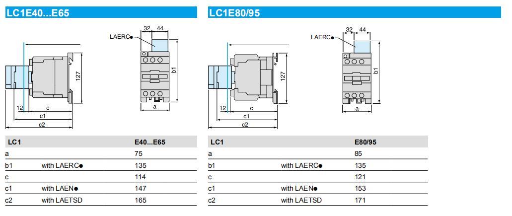 LC1-E9511 AC Contactor, ISO9001 Passed High Quality AC Contactor, CE Proved AC Contactor