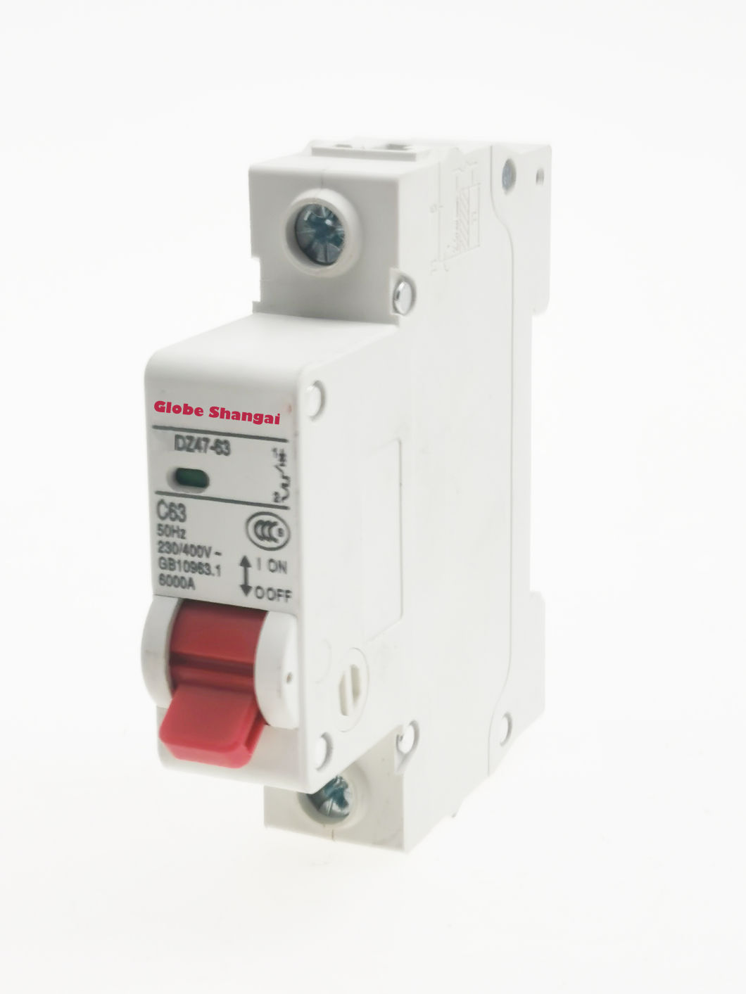 Dz47-63 1p Miniature Circuit Breaker; 1p Circuit Breaker; L7 MCB, CE Proved Miniature Circuit Breaker