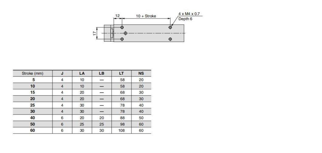Mxq16-10/20/30/40/50/75/100/125 Stroke Air Slide Table, Mxq Series Alluminum Alloy Air Slide Tabe Cylinder, Pneumatic Slide Table Cylinder