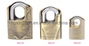 GS0075 Shackle Protected Cast Zinc Alloy Padlock, High Quality Aluminum Padlock, ISO9001 Passed Zinc Alloy Padlock