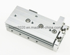 Hlq6-10/20/30/40/50 Stroke Air Slide Table, Hlq Series Alluminum Alloy Air Slide Tabe Cylinder, Pneumatic Slide Table Cylinder