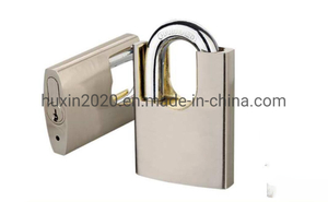 GS0132 Shackle Protected Brass Disc Padlock with Interchangable Cylinder, High Quality Brass Padlock, ISO9001 Passed Brass Padlock