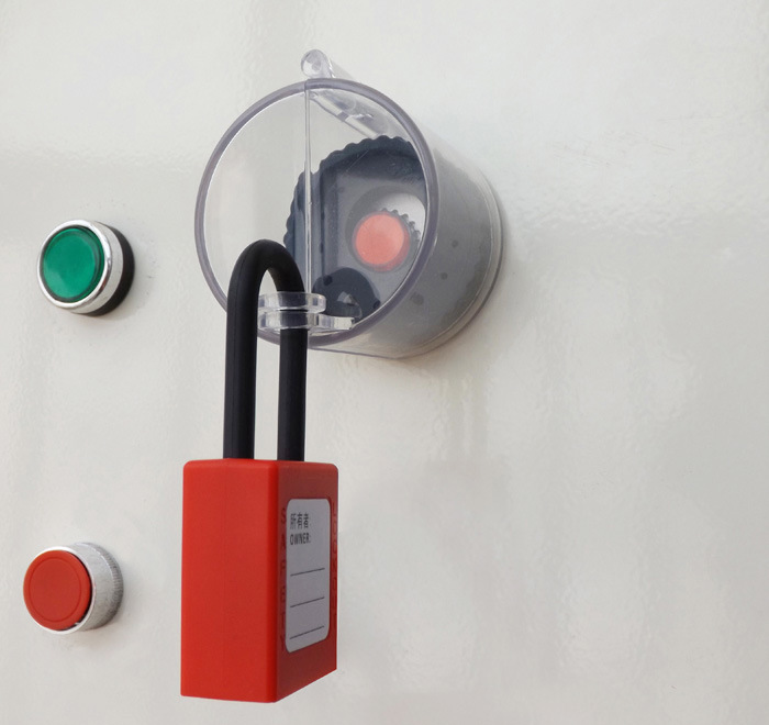 GS-8136 Emergency Stop Lockout, High Quality Emergency Safety Stop Lockout/Push Button Lockout