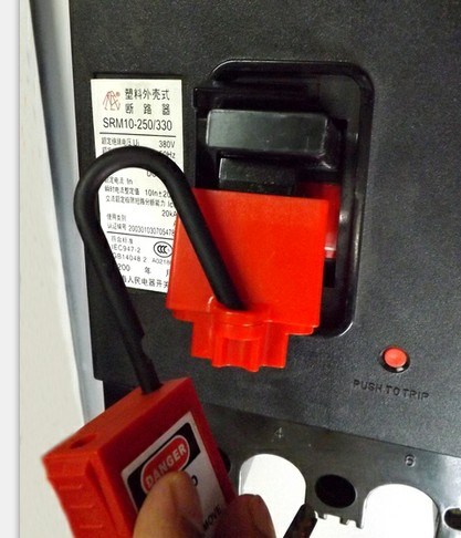 GS-D12n Clamp-on Breaker Lockout, Safety Lockout, Electrical Plug Lockout, High Quality Safety Lockout