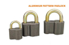 Gsbc2 Aluminum Pattern Padlock, High Quality Aluminum Padlock, ISO9001 Passed Aluminum Padlock, Disc Type Aluminum Padlock