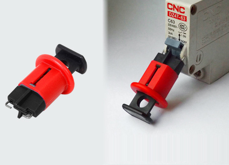 GS-D04 Miniature Circuit Breaker Lockout, Safety Lockout, Electrical Plug Lockout, High Quality Safety Lockout