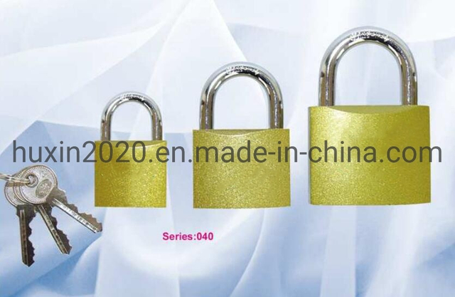 GS0040 Bronze Color Iron Padlock, High Quality Grey Padlock, ISO9001 Passed Grey Padlock, Padlock