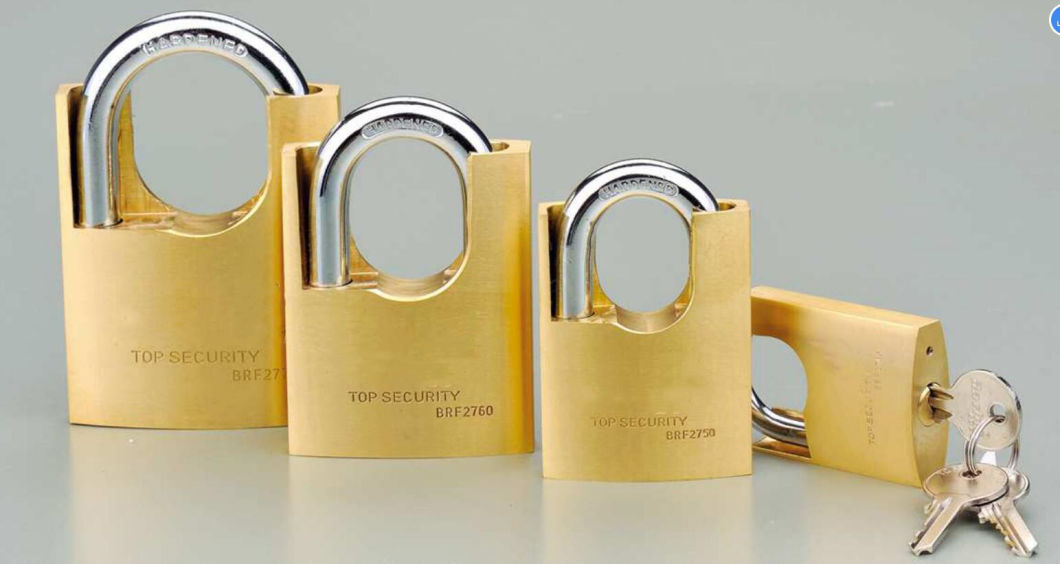 GS0030 Shackle Protected Brass Padlock, High Quality Brass Padlock, Top Security Brass Padlock, ISO9001 Passed Brass Padlock