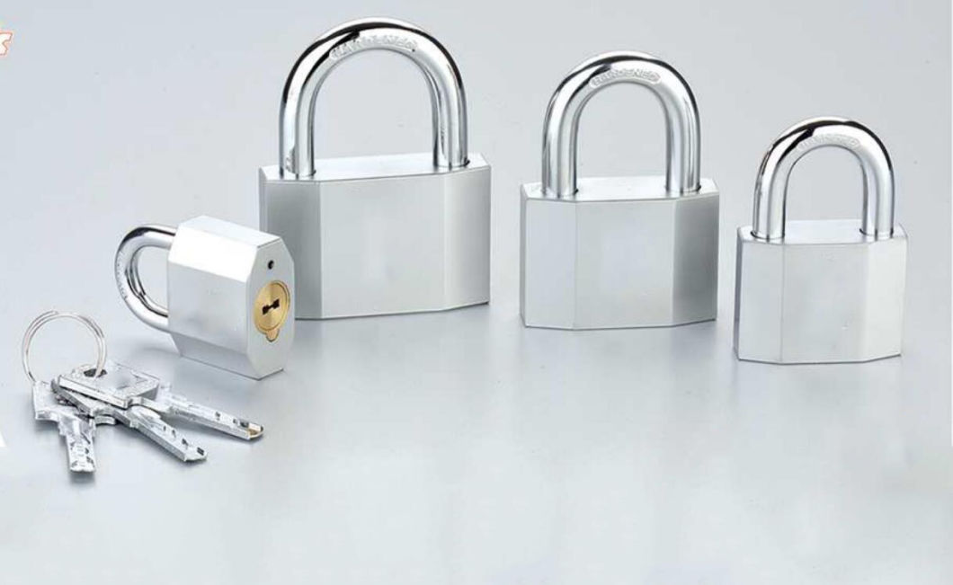 GS0181 Octangular Rhombic Disc Iron Padlock, High Quality Iron Padlock, ISO9001 Passed Iron Padlock, Disc Iron Padlock