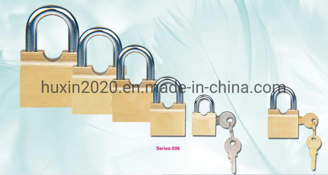 GS0006 Brass Padlock Side Opening, High Quality Brass Padlock, Top Security Brass Padlock, ISO9001 Passed Brass Padlock