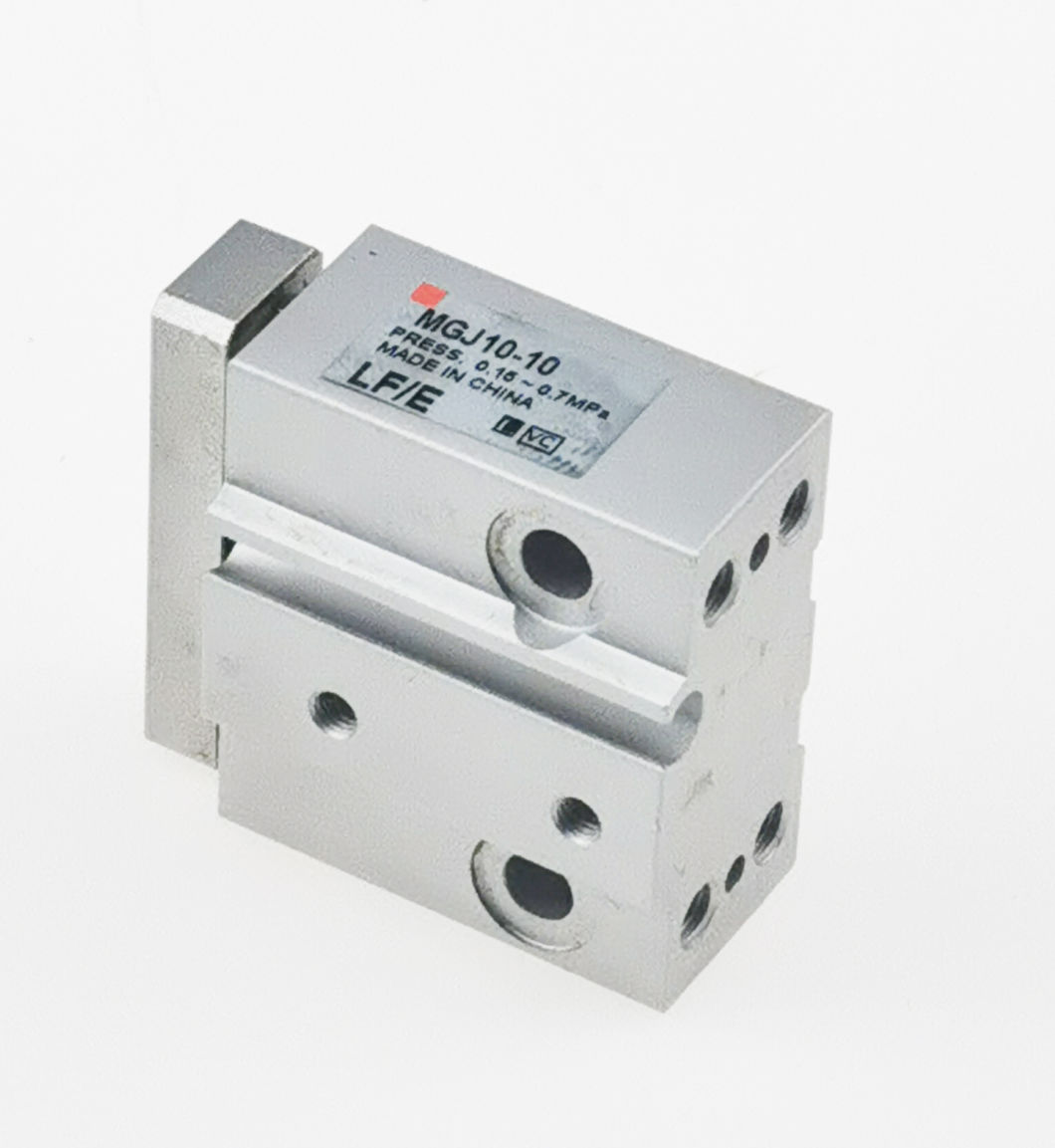 Mgj6-5/10/15/20 Series Miniature Guide Cylinder, Three Axis Cylinder, Three-Rod Guide Cylinder, High Quality Miniature Guide Rod Cylinder