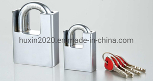 GS0126 Shackle Protected Plated Brass Disc Padlock, High Quality Brass Padlock, ISO9001 Passed Brass Padlock, Top Security Brass Padlock