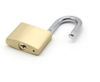 GS0021 Brass Padlock with Computer Key, Top Security Brass Padlock