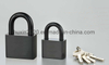 GS0123 Electrophoresis Black Disc Iron Padlock, High Quality Iron Padlock, ISO9001 Passed Iron Padlock, Disc Iron Padlock