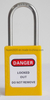 GS-8524n Slim Metal Shackle Safety Padlock, Slim Metal Schackl Safety Padlock, High Quality Safety Padlock