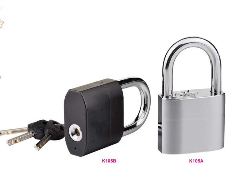 GSK101 Alarm Padlock, High Quality Zinc Alloy Alarm Padlock, ISO9001 Passed Zinc Alloy Padlock