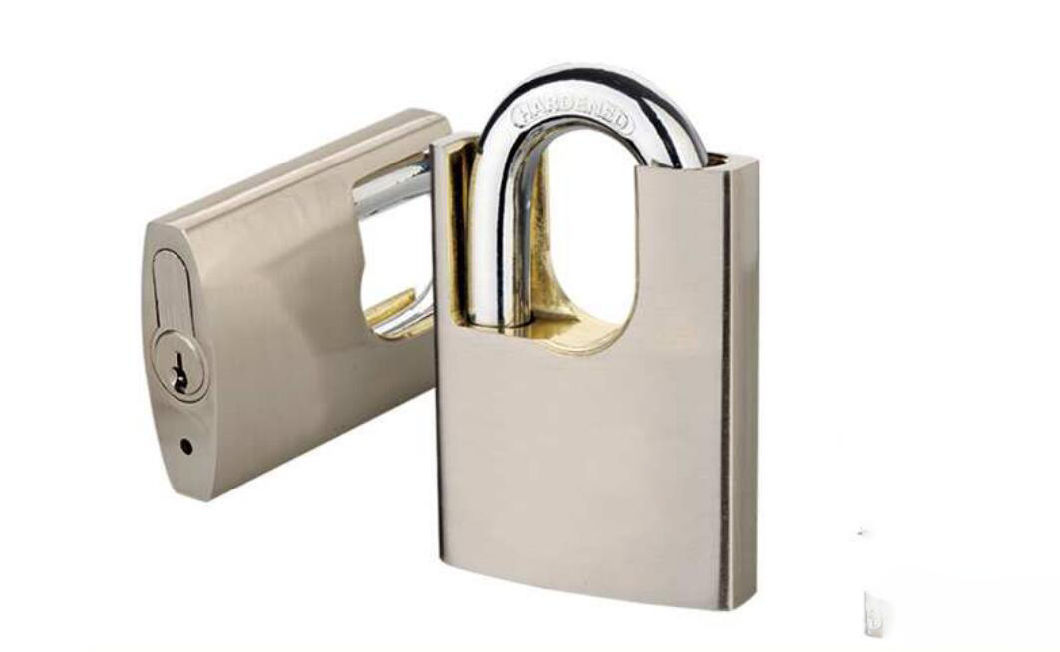 GS0132 Shackle Protected Brass Disc Padlock with Interchangable Cylinder, High Quality Brass Padlock, ISO9001 Passed Brass Padlock