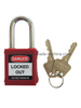 GS-8522 Metal Shackle Safety Padlock, 38mm Metal Schackl Safety Padlock, High Quality Safety Padlock