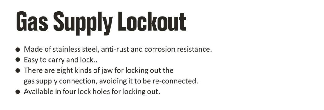 GS-Q11 Gas Lockout, High Quality Gas Lockout, Safety Lockout, Gas Supply Lockout