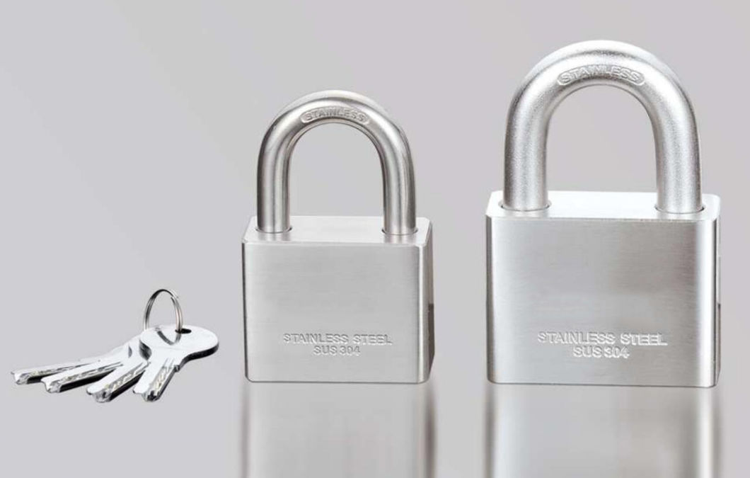 GS0710 Square Type Steel Padlock with Computer Key, High Quality Stainless Stainless Steel Padlock, ISO9001 Passed Stainless Steel Padlock