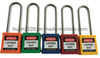 GS-8551 Long Shackle Safety Padlock, 76mm Metal Schackl Safety Padlock, High Quality Safety Padlock