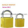 GS0360 Shiny Spray Paint Iron Padlock, High Quality Grey Padlock, ISO9001 Passed Grey Padlock, Padlock