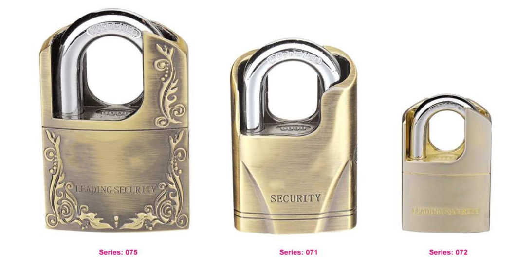 GS0072 Shackle Protected Cast Zinc Alloy Padlock, High Quality Aluminum Padlock, ISO9001 Passed Zinc Alloy Padlock