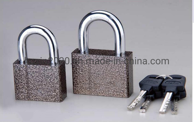 GS0025 Plastic Painted Disc Iron Padlock, High Quality Iron Padlock, ISO9001 Passed Iron Padlock, Disc Iron Padlock