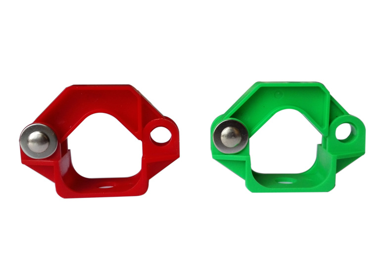 GS-8125 Disconnecting Link Lock Green Red Electrical Cabinet Switch Security Lockout, Disconnecting Link Lockout