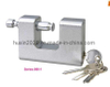 GS0096 Armoured Covered Stainless Steel Padlock, High Quality Stainless Steel Padlock, ISO9001 Passed Stainless Steel Padlock, Chrome Plated Iron Padlock