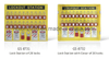 GS-8732 Lock Portable Safety Lockout Station, Lockout Box, Industrial Safety Equipment Electrical Metal Safety Lockout Tagout Box, Lockout Station