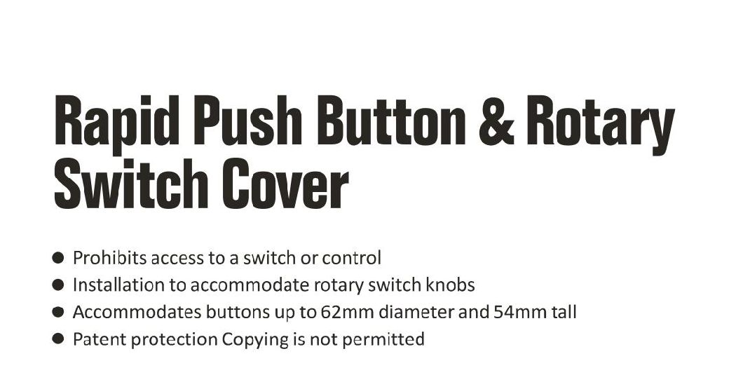 GS-8137 Rapid Pushbutton and Rotary Lockout, High Quality Safety Lockout