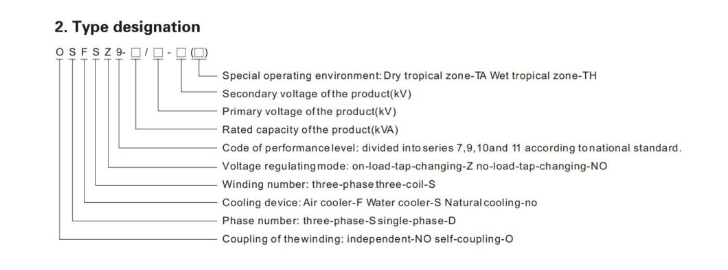 G300-63000/110kv Oil Immersed Power Transformer; ISO9001 Passed High Voltage Power Transformr