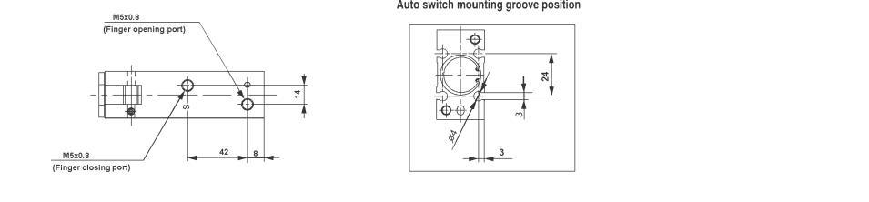 Mhy2-20d Pneumatic Air Gripper, Mhy2 -20d Pneumatic Air Gripper Cylinder, Mhy2-20d Air Chuck