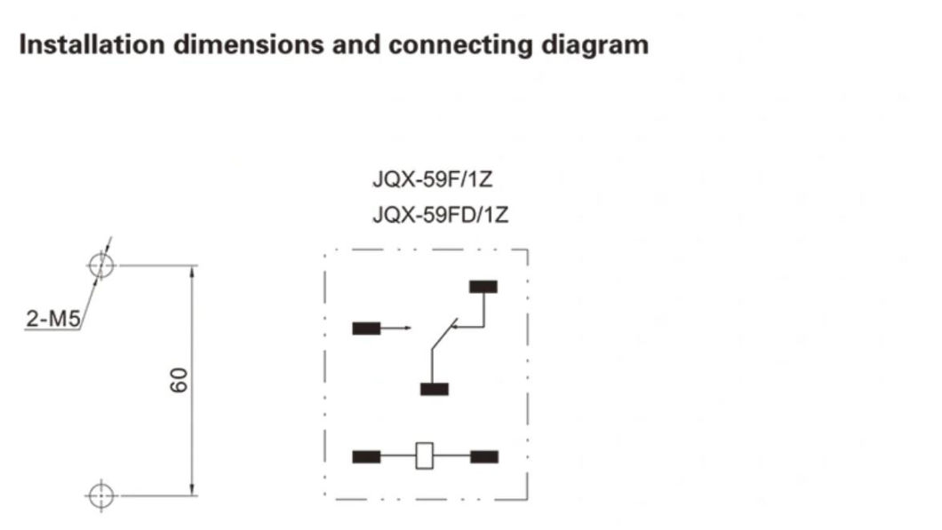 Jqx-63f 1z 220V AC Powr Relay, CE Proved High Quality Power Relay, ISO9001 Proved Power Relay