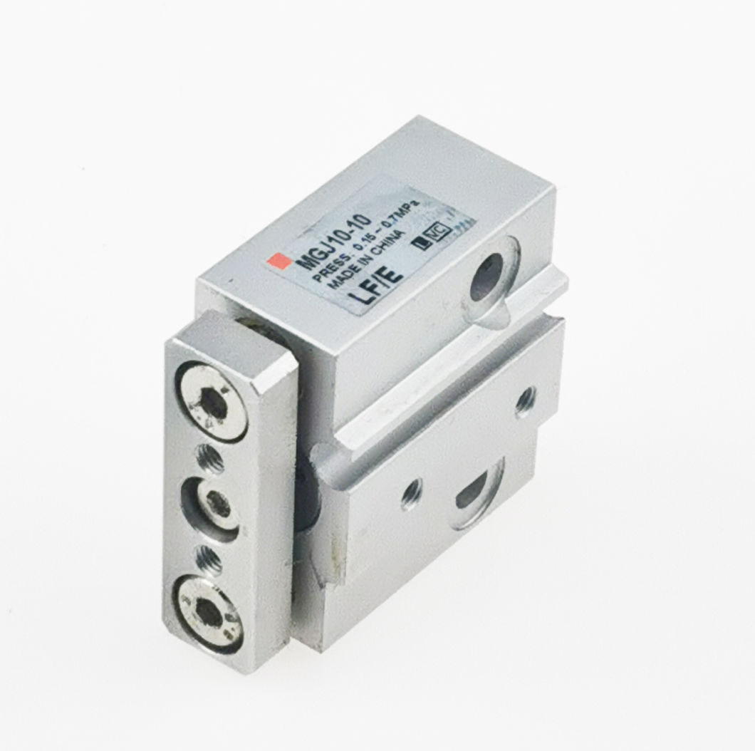 Mgj6-5/10/15/20 Series Miniature Guide Cylinder, Three Axis Cylinder, Three-Rod Guide Cylinder, High Quality Miniature Guide Rod Cylinder
