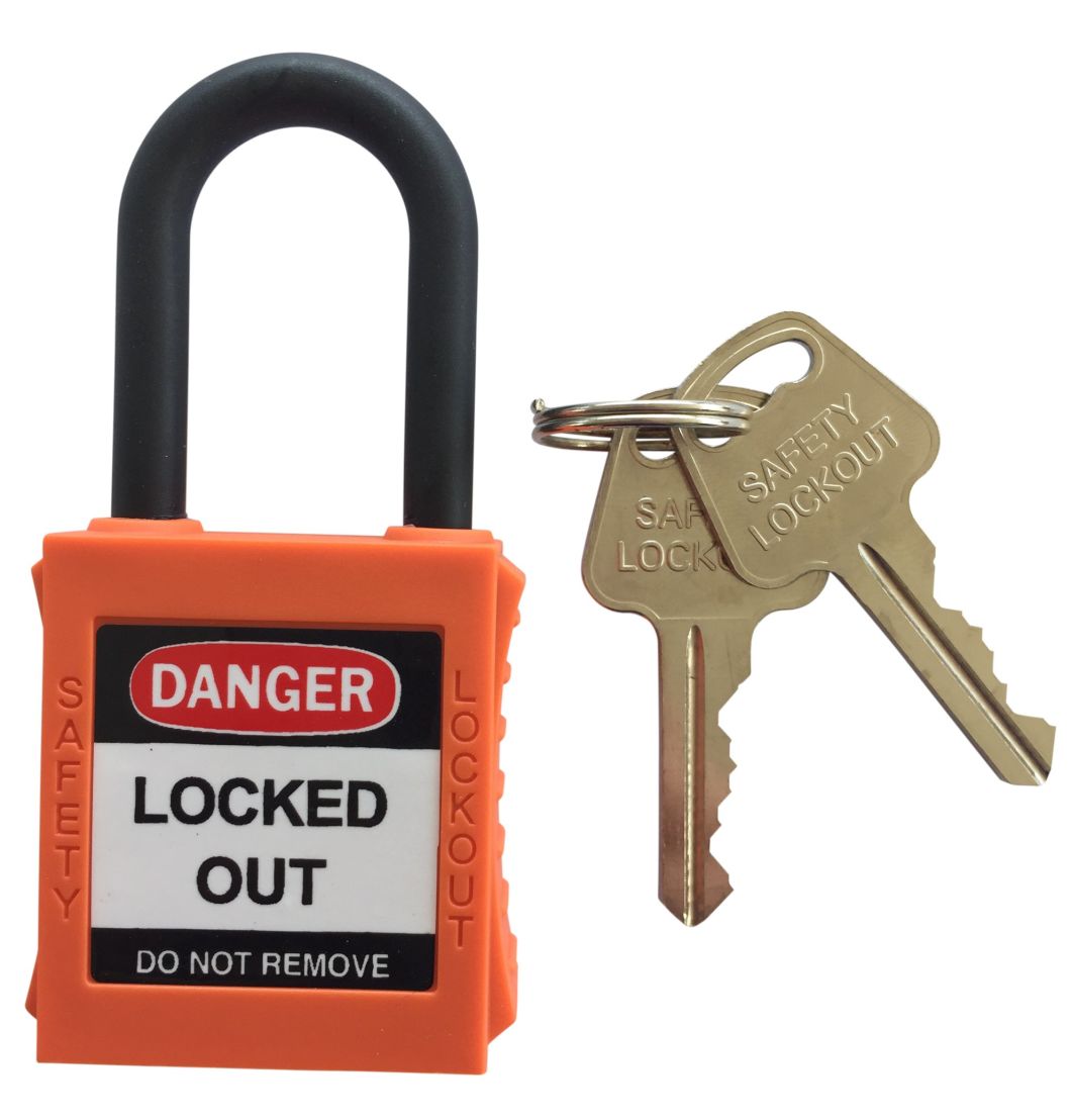 GS-8532 Insulation Shackle Explosion Proof Safety Padlock, 38mm Insulation Schackl Safety Padlock, High Quality Safety Padlock