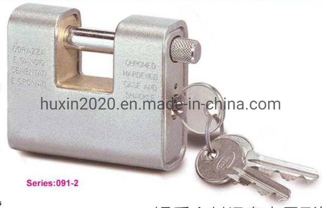 GS0091 Armoured Brass Padlock, High Quality Brass Padlock, Top Security Brass Padlock, ISO9001 Passed Brass Padlock