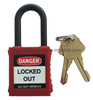 GS-8532 Insulation Shackle Explosion Proof Safety Padlock, 38mm Insulation Schackl Safety Padlock, High Quality Safety Padlock