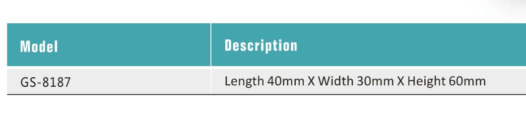 GS-8187 220V Trapezium Plug Lockout, High Quality Safety Plug Lockout