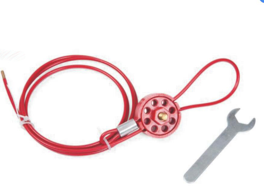 GS-L31 Wheel Cable Lockout, Safety Lockout, Cable Lockout, High Quality Safety Cable Lockout