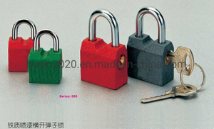 GS0005 Side Opening Iron Padlock, High Quality Iron Padlock, ISO9001 Passed Iron Padlock, Side Opening Iron Padlock