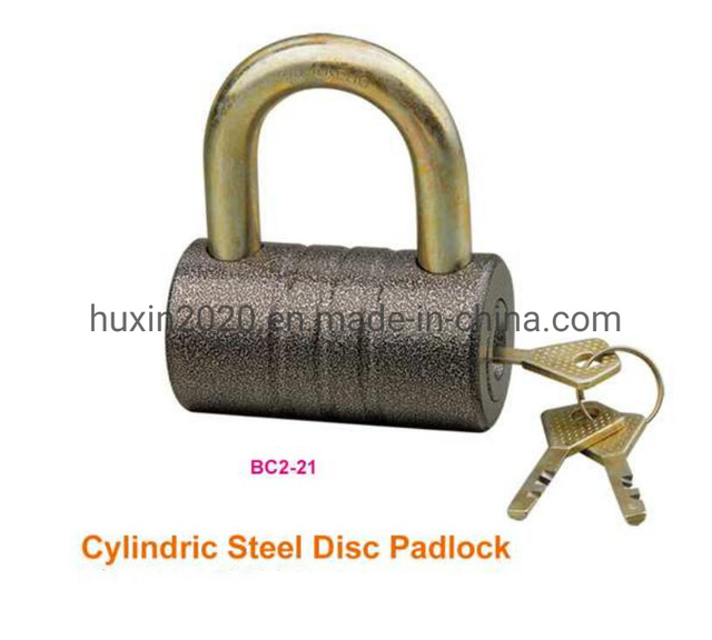 Gsbc2-21 Russian Type Heavy Stainless Steel Padlock, Cylinder Stainless Stainless Steel Padlock, ISO9001 Passed Stainless Steel Padlock with Disc Key