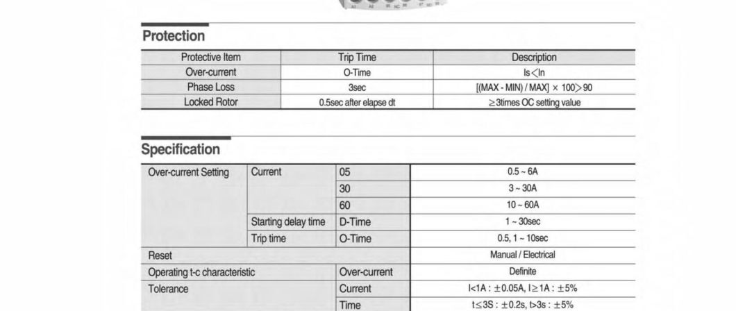 Eocr-SSD 60n Electronic Over Current Relay, CE Proved Over Current Relay, ISO9001 Proved High Quality Current Relay