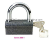 GS0068 P Type Plastic Painted Iron Padlock, High Quality Iron Padlock, ISO9001 Passed Iron Padlock, Plastic Plated Padlock