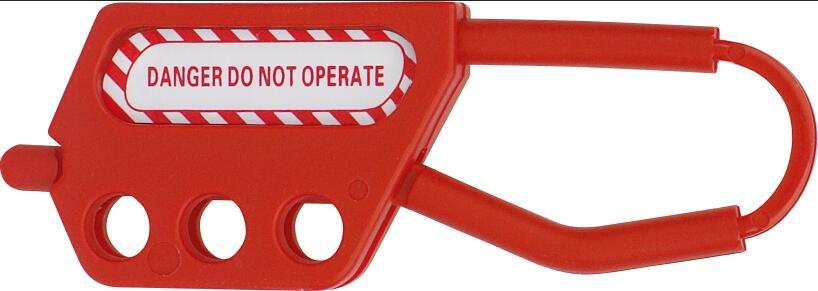 GS-8313D Insulation Hasp Lock, Safety Hasp Lock, Nylon Hasp Lockout, High Quality Hasp Lock