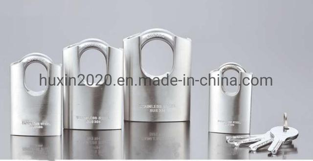 GS0730 Shackle Protected Stainless Steel Padlock, High Quality Stainless Stainless Steel Padlock, ISO9001 Passed Stainless Steel Padlock with Computer Key