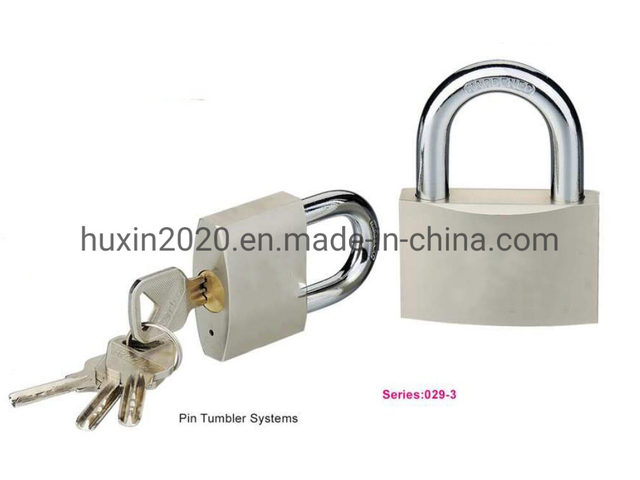 GS0029-3 Nickle Plated Atomic Iron Padlock, High Quality Iron Padlock, ISO9001 Passed Iron Padlock, Atomic Iron Padlock