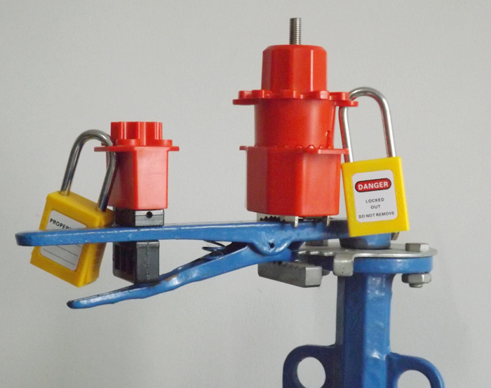 GS-8236 Universal Buttefly Valve Lockout, High Quality Safety Buttefly Valve Lockout